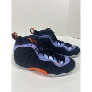 Nike Air Little Posite One Foamposite GS Size 6Y Twilight Pulse Black 644791-008